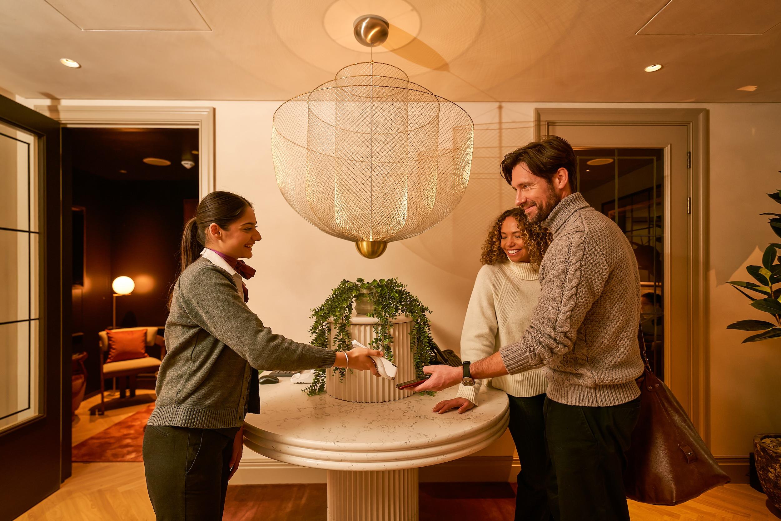 No1 Lounge at Heathrow T2 Reception Lifestyle