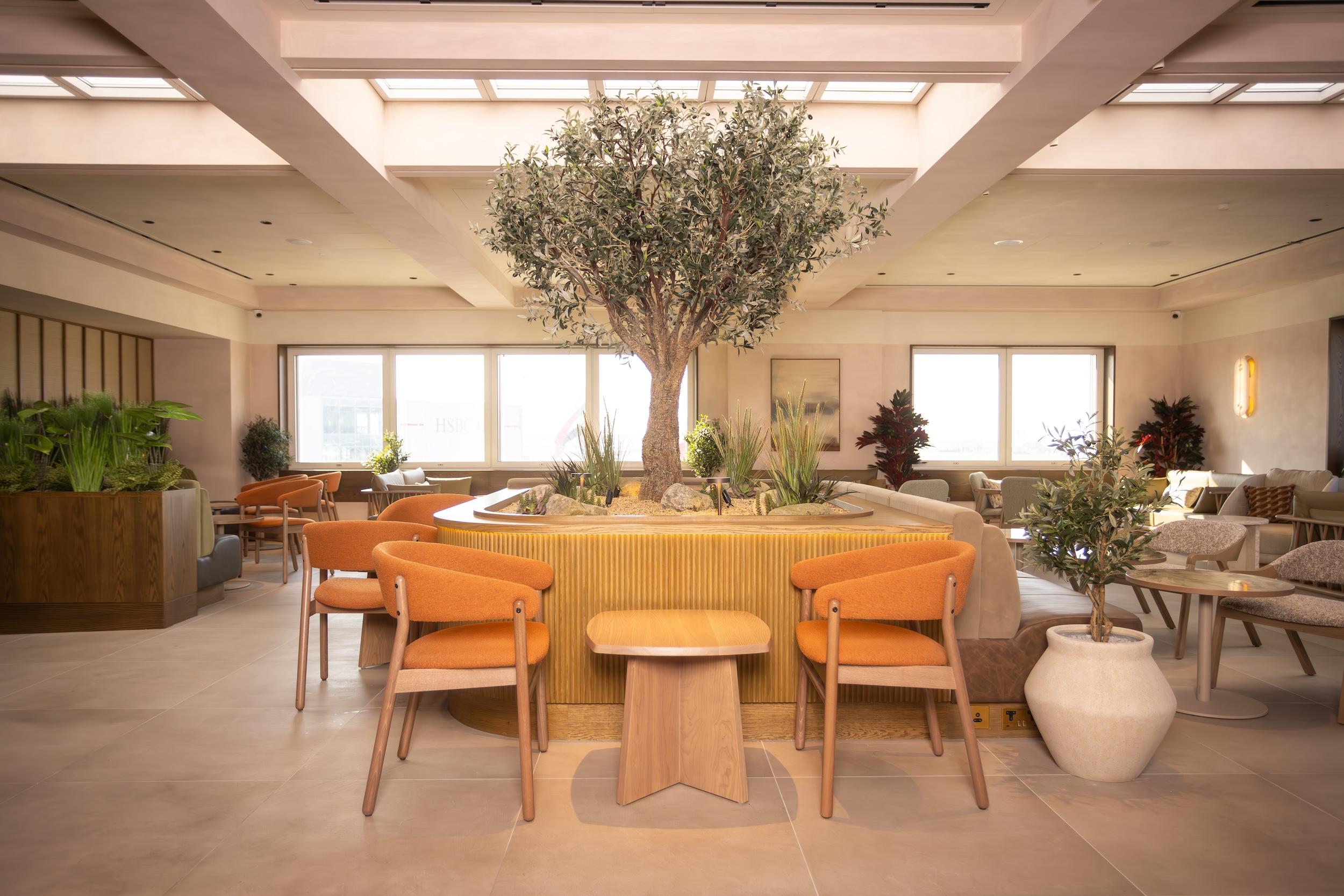 Clubrooms at Heathrow Terminal 3 Orangery Room