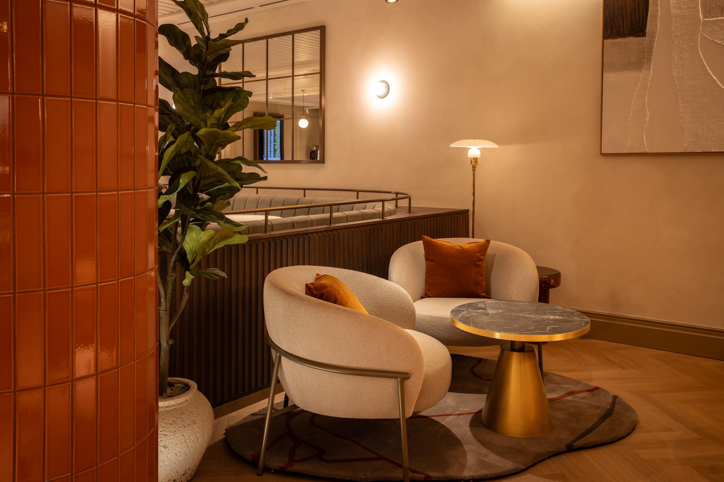 No1 Lounge at Heathrow T2 Seating Area