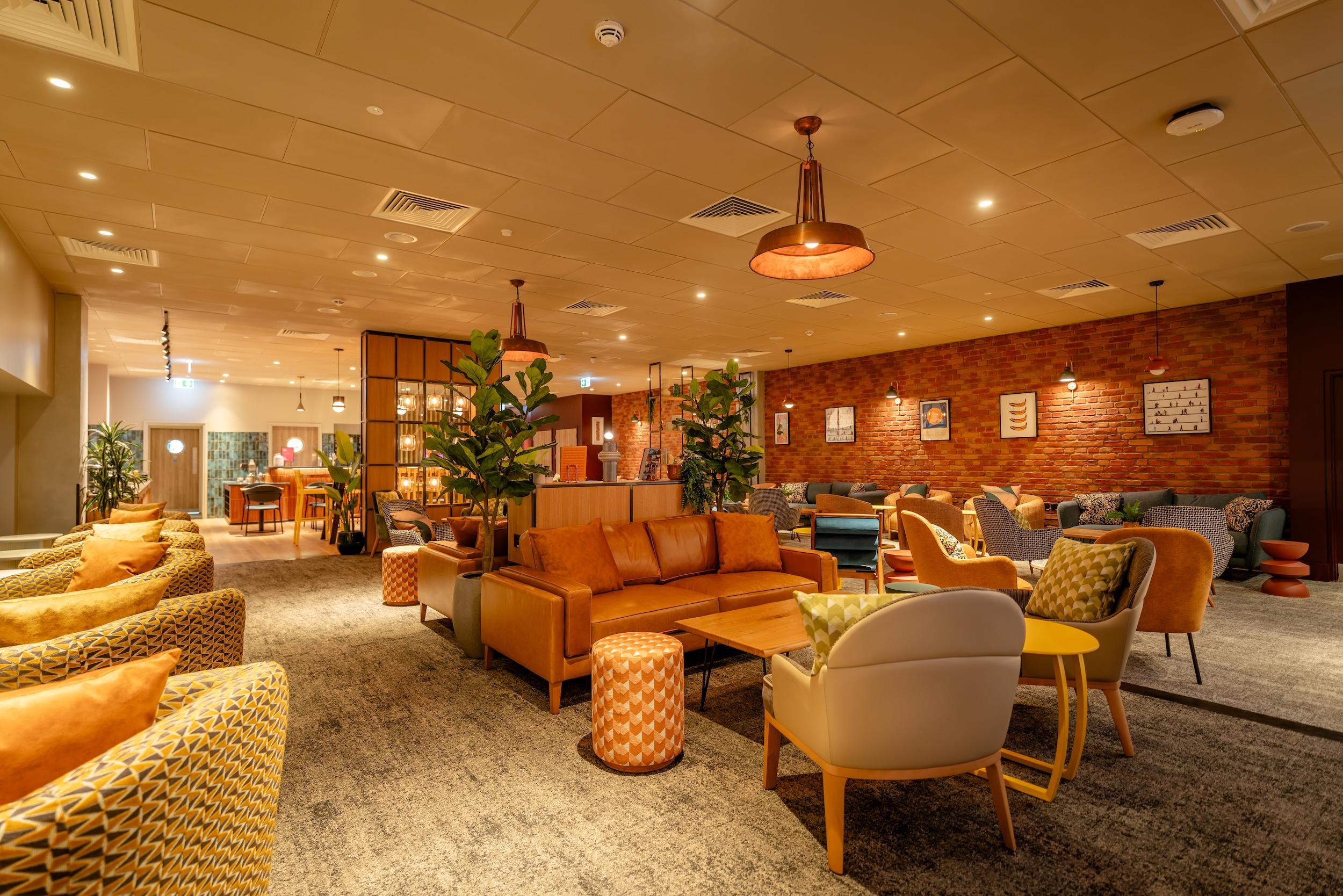 My Lounge at Heathrow Terminal 3 Sofa and Seating
